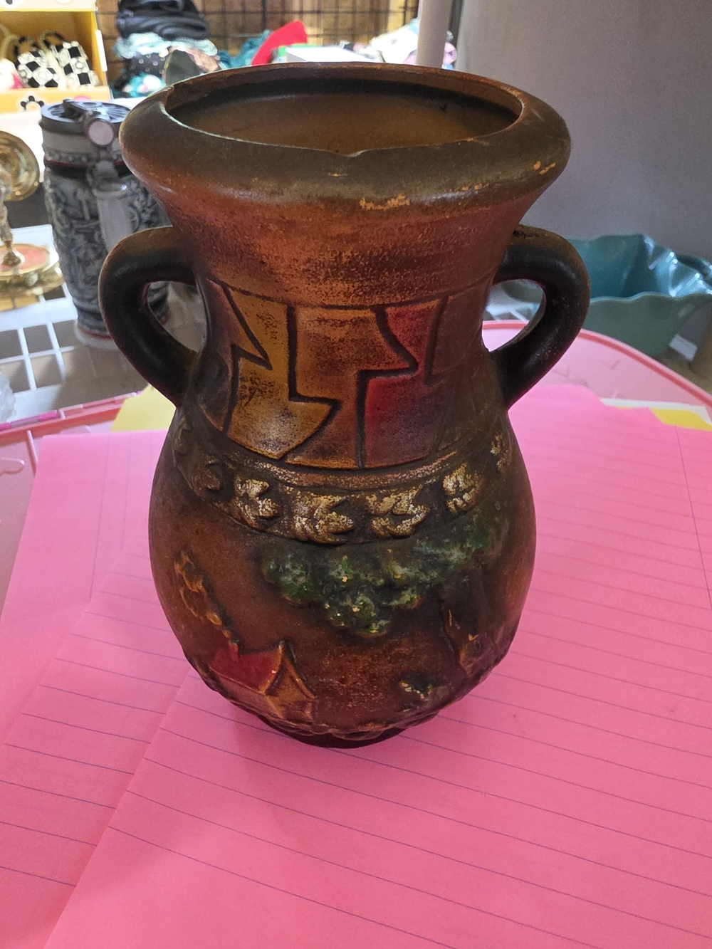 AT-1 Vintage Norleans Japan Cermaic Vase